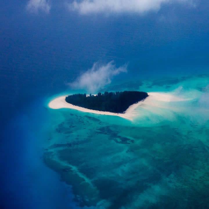 The Mnemba Atoll,Zanzibar.